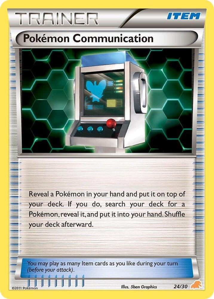 Pokemon Communication (Excadrill) card image