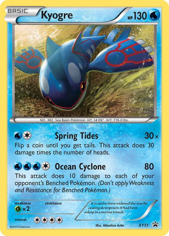 Kyogre - XY51 card image