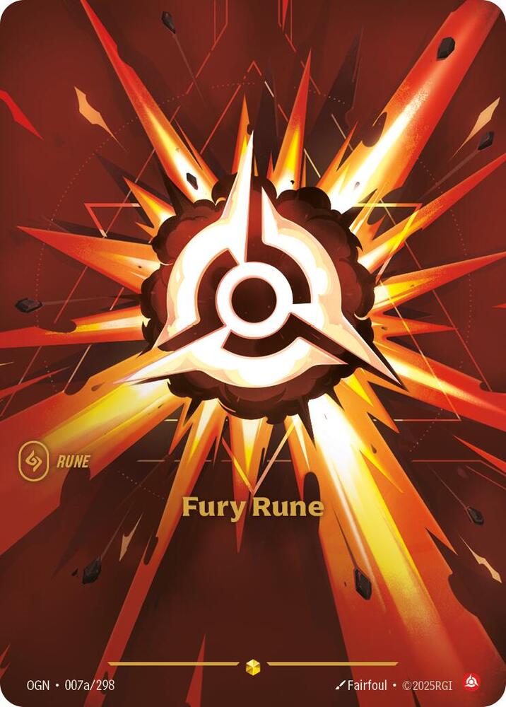 Fury Rune (Alternate Art) card image