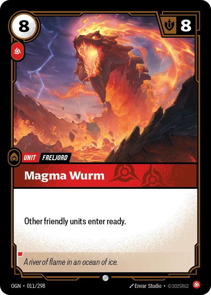 Magma Wurm card image