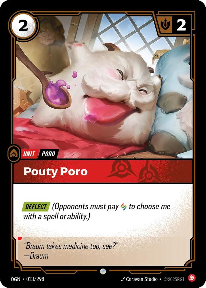 Pouty Poro card image