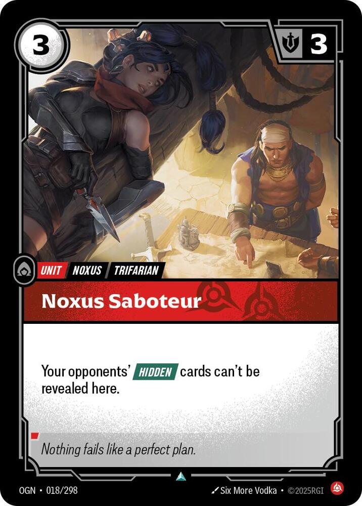 Noxus Saboteur card image