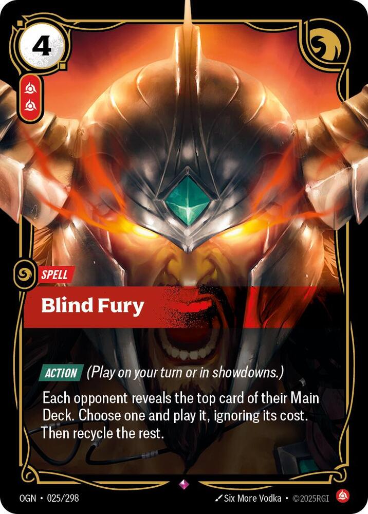 Blind Fury card image