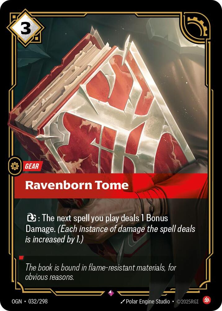 Ravenborn Tome card image