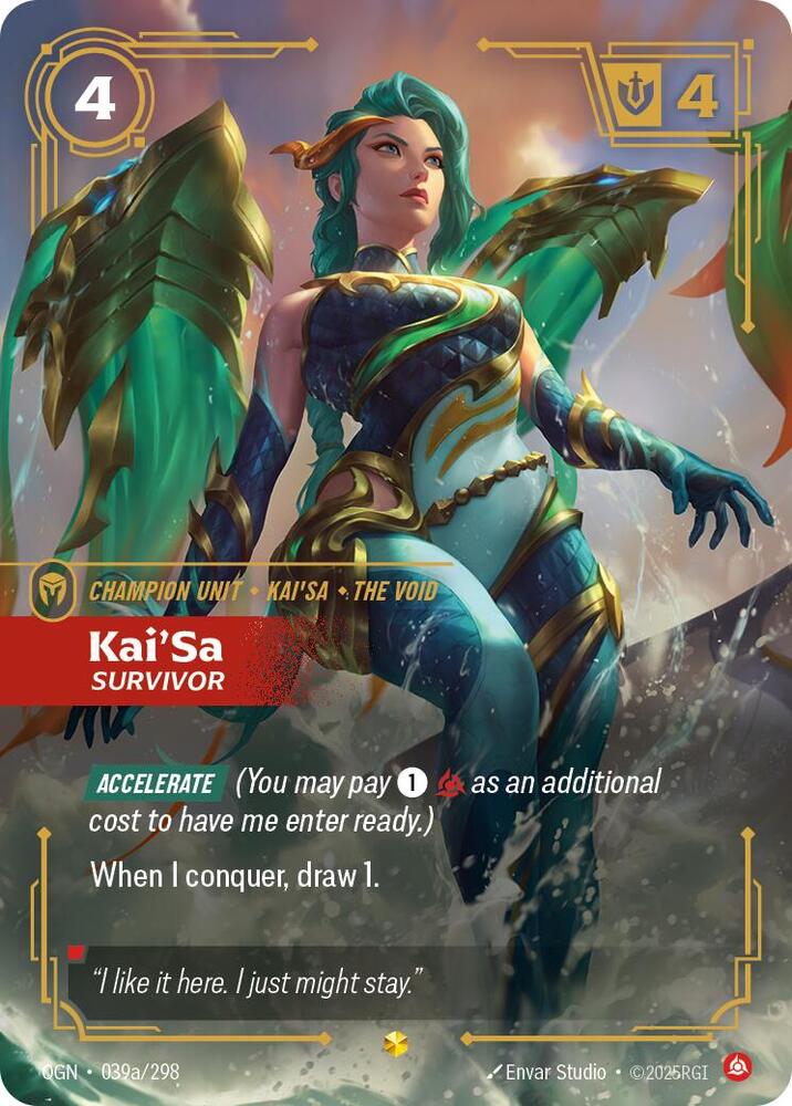 Kai'Sa, Survivor (Alternate Art) card image