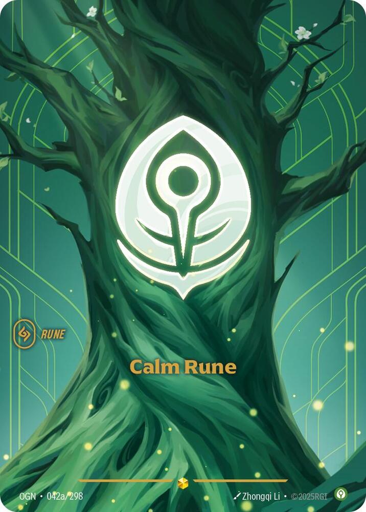 Calm Rune (Alternate Art) card image