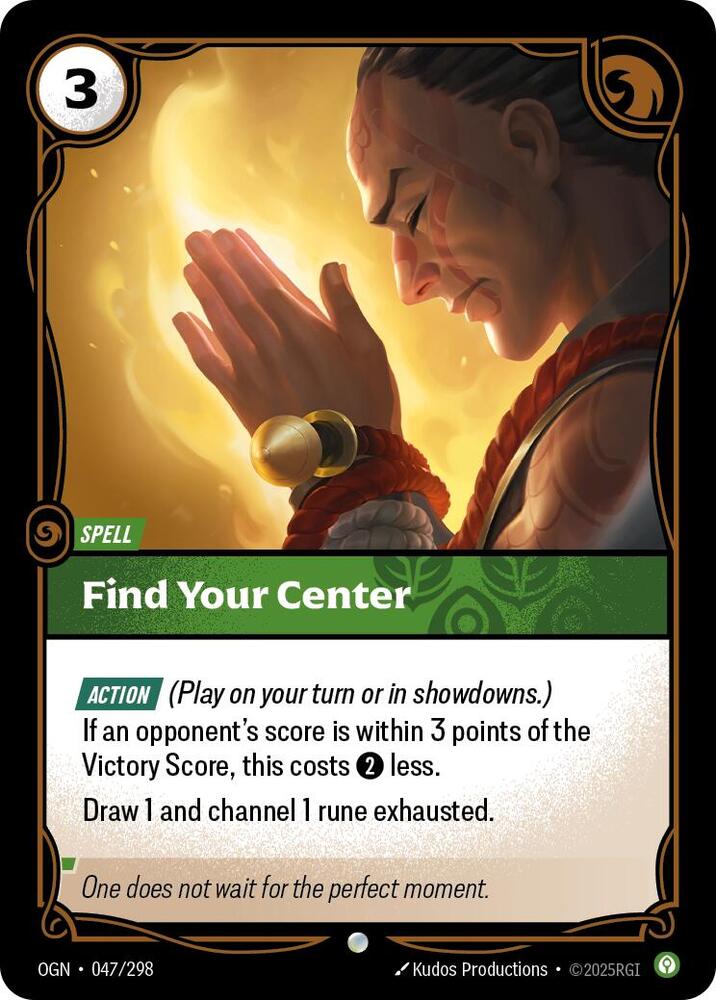 Find Your Center card image