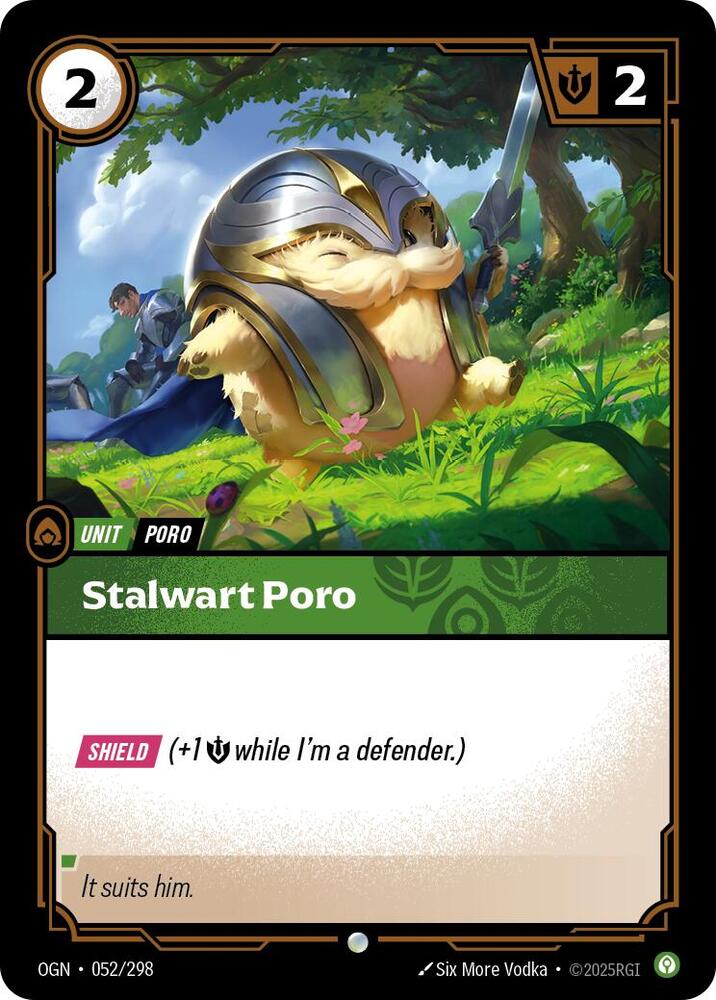 Stalwart Poro card image