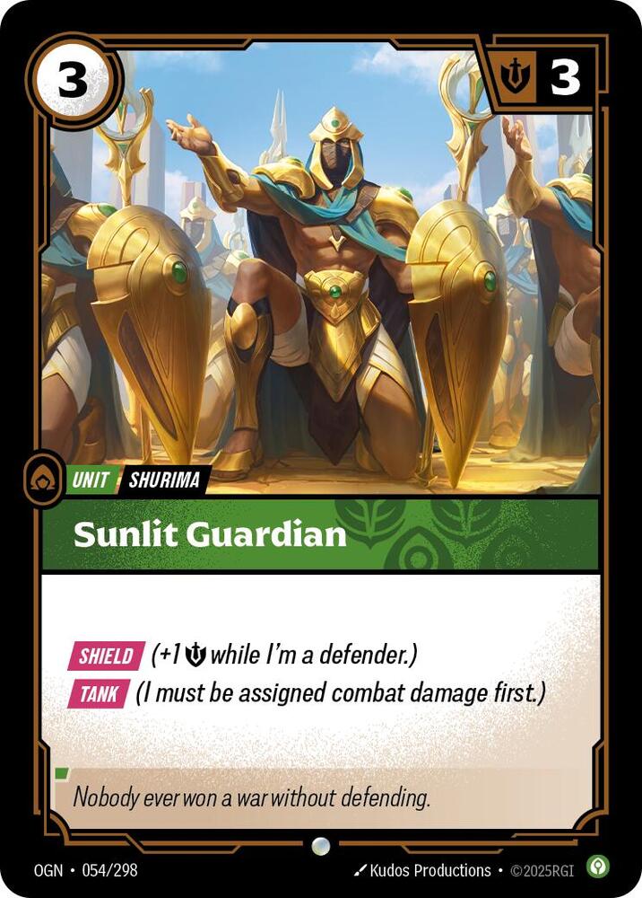 Sunlit Guardian card image