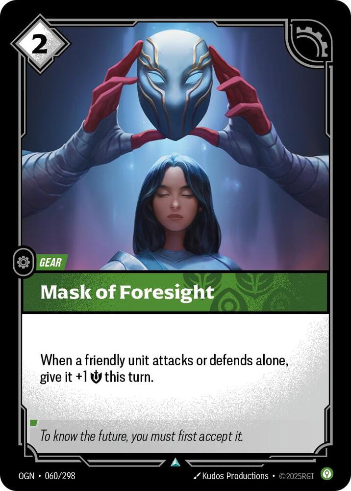 Mask of Foresight card image
