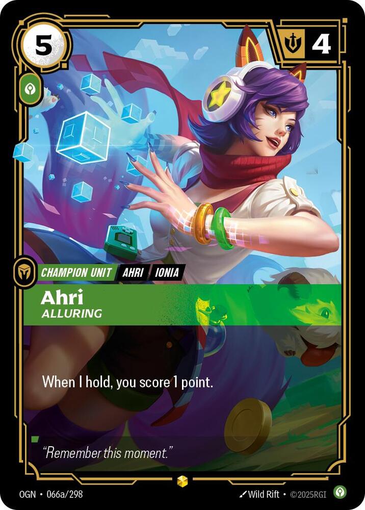 Ahri, Alluring (Alternate Art) card image