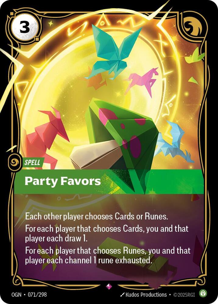Party Favors card image