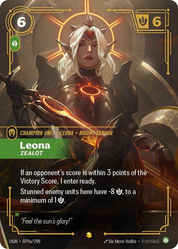 Leona, Zealot (Alternate Art) card image