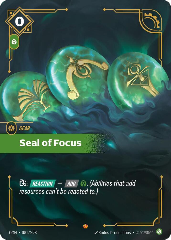 Seal of Focus card image