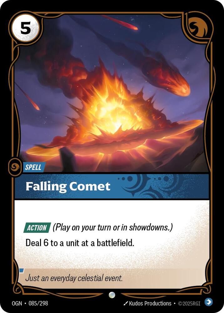 Falling Comet card image