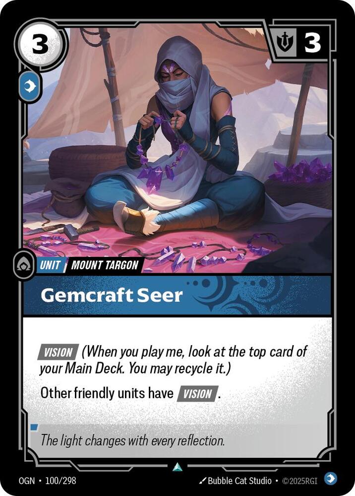 Gemcraft Seer card image