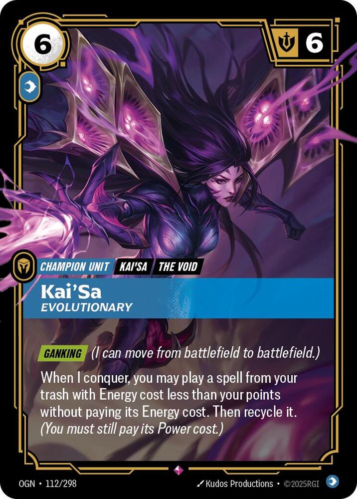 Kai'Sa, Evolutionary card image