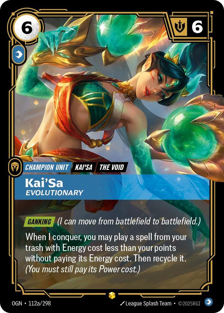 Kai'Sa, Evolutionary (Alternate Art) card image