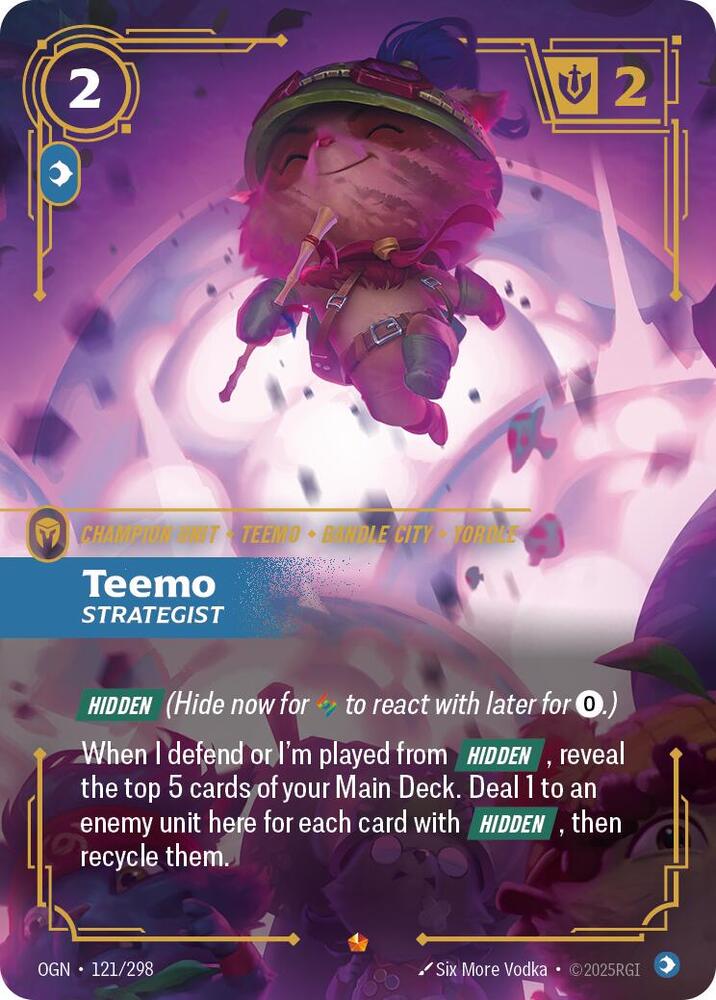 Teemo, Strategist card image