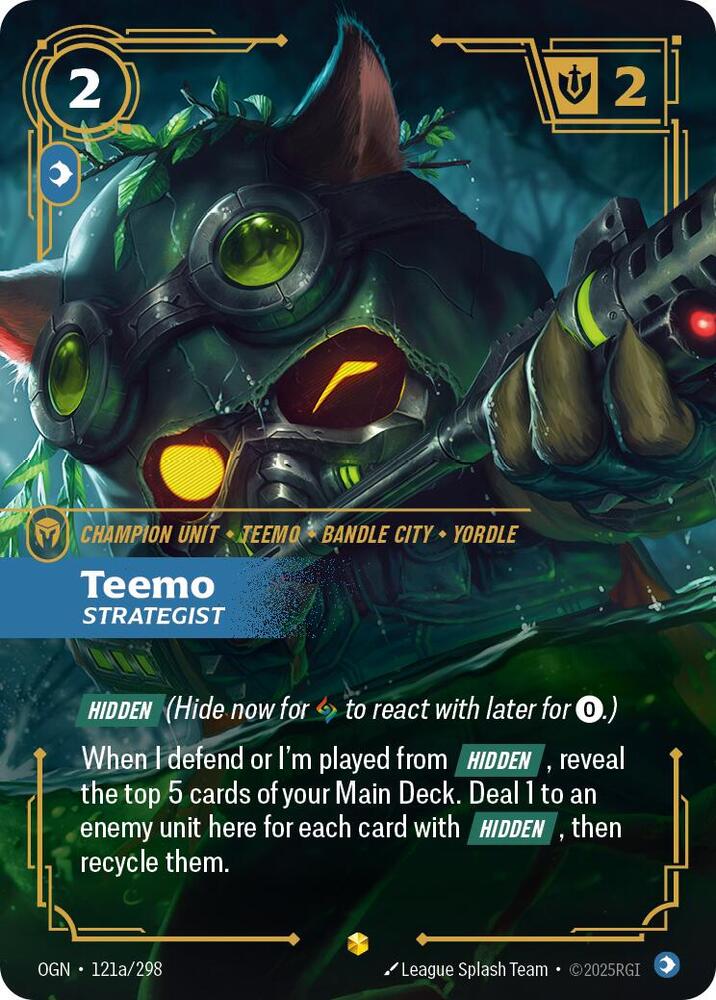 Teemo, Strategist (Alternate Art) card image