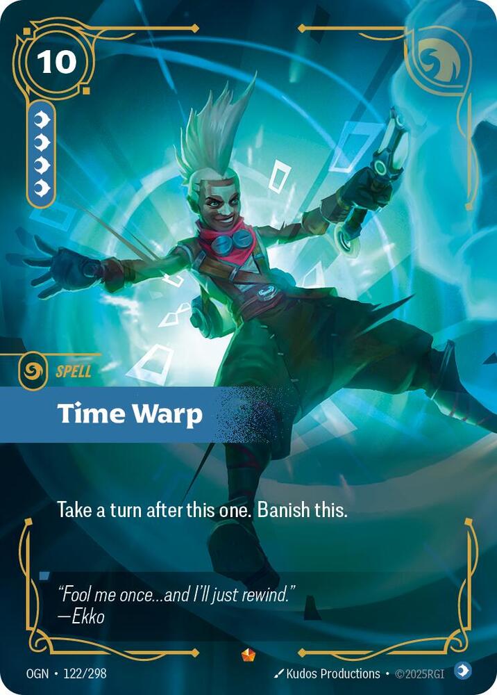 Time Warp card image