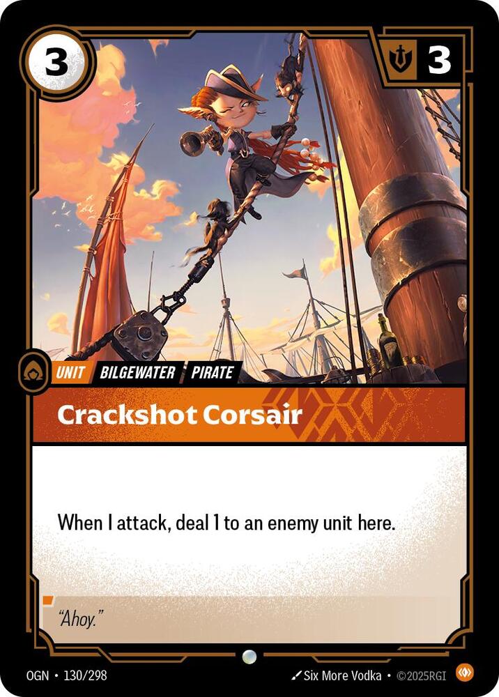 Crackshot Corsair card image
