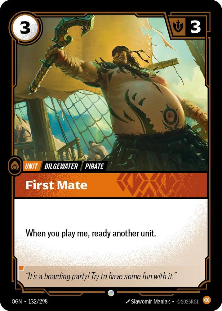 First Mate card image