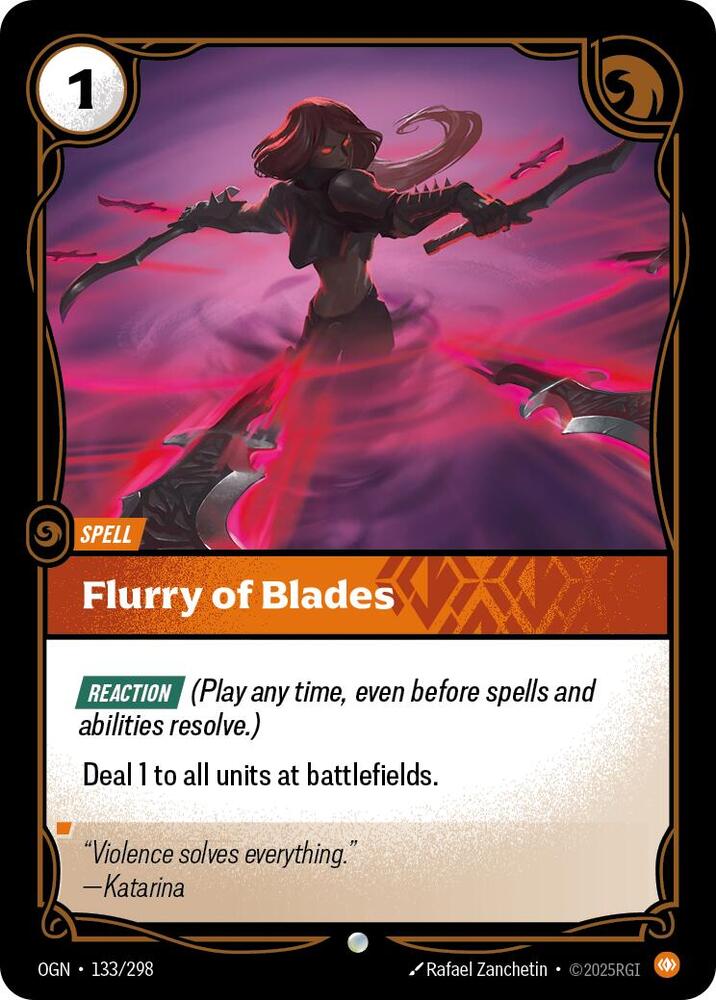 Flurry of Blades card image