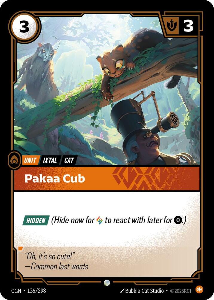 Pakaa Cub card image