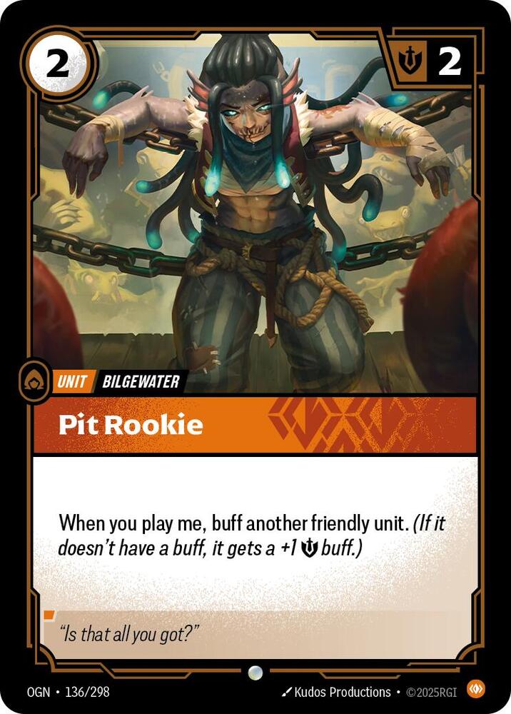 Pit Rookie card image