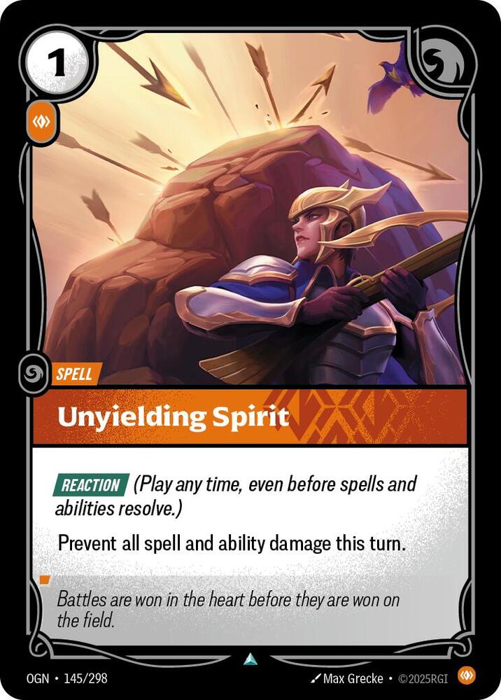 Unyielding Spirit card image