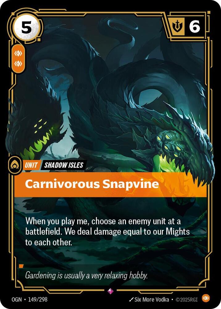Carnivorous Snapvine card image