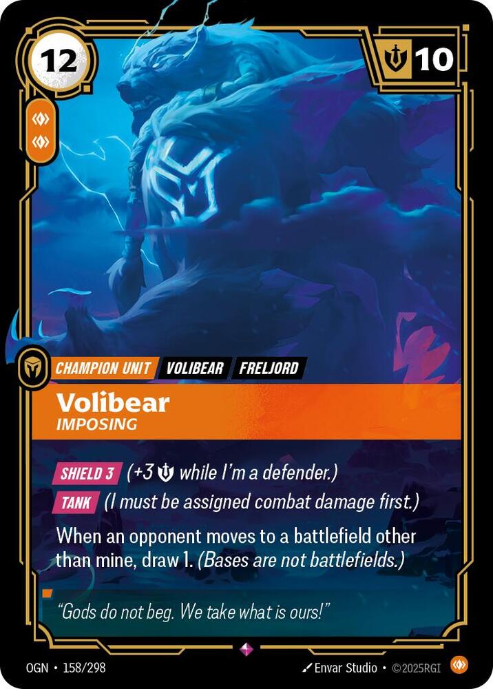 Volibear, Imposing card image
