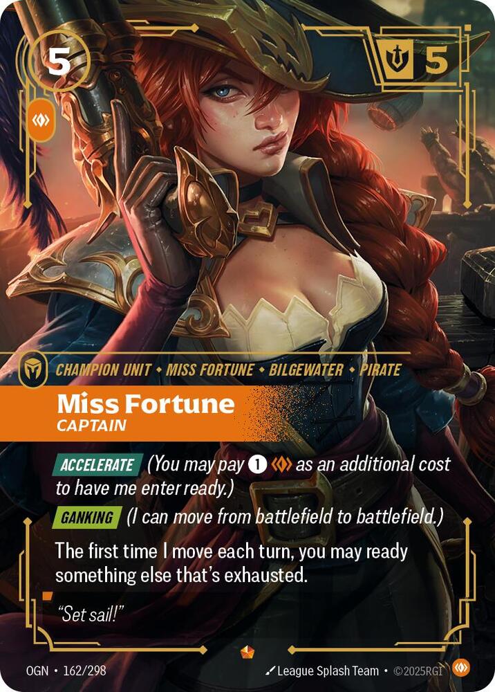 Miss Fortune, Captain card image