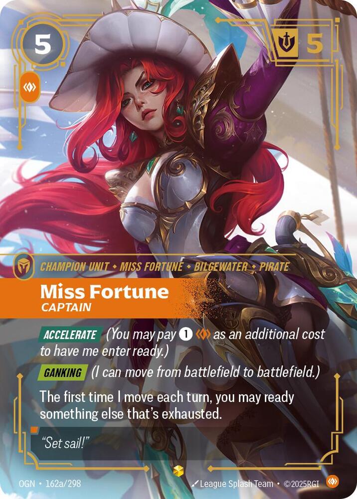 Miss Fortune, Captain (Alternate Art) card image