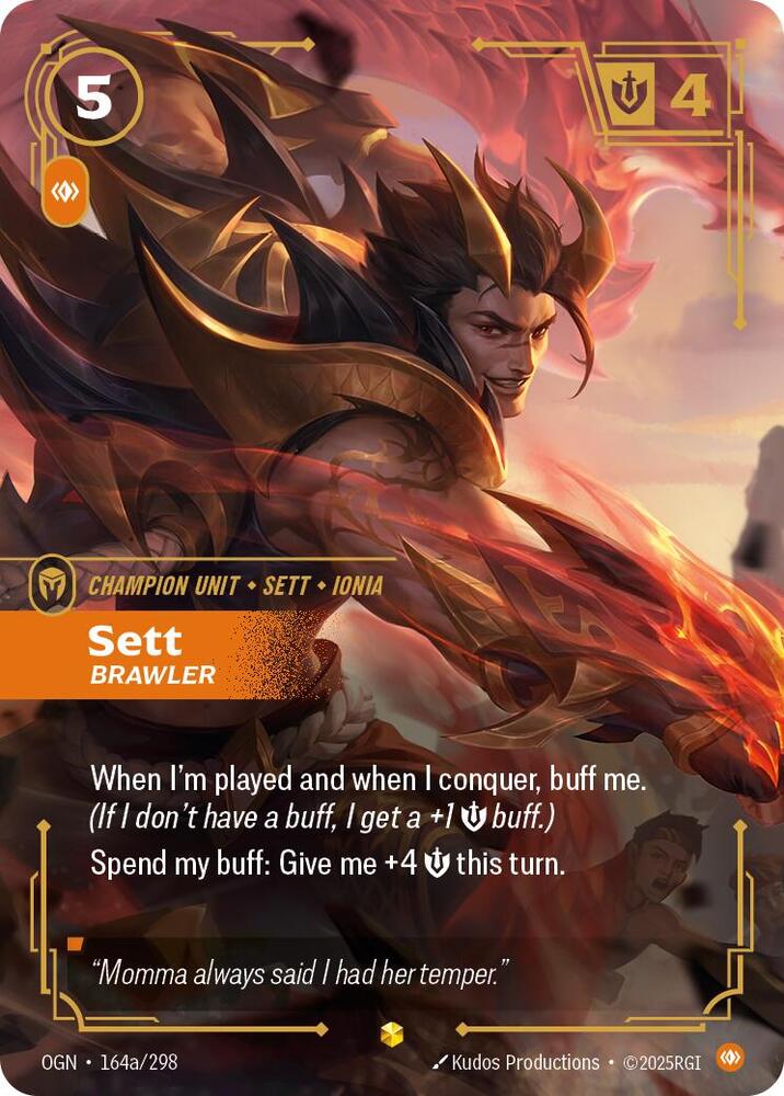 Sett, Brawler (Alternate Art) card image