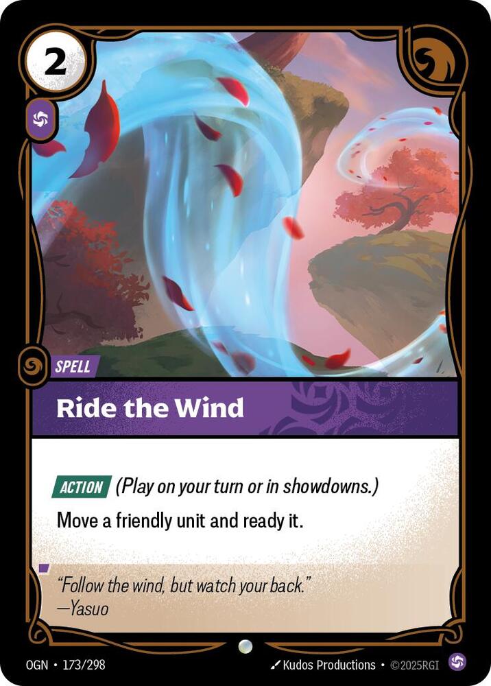 Ride The Wind card image