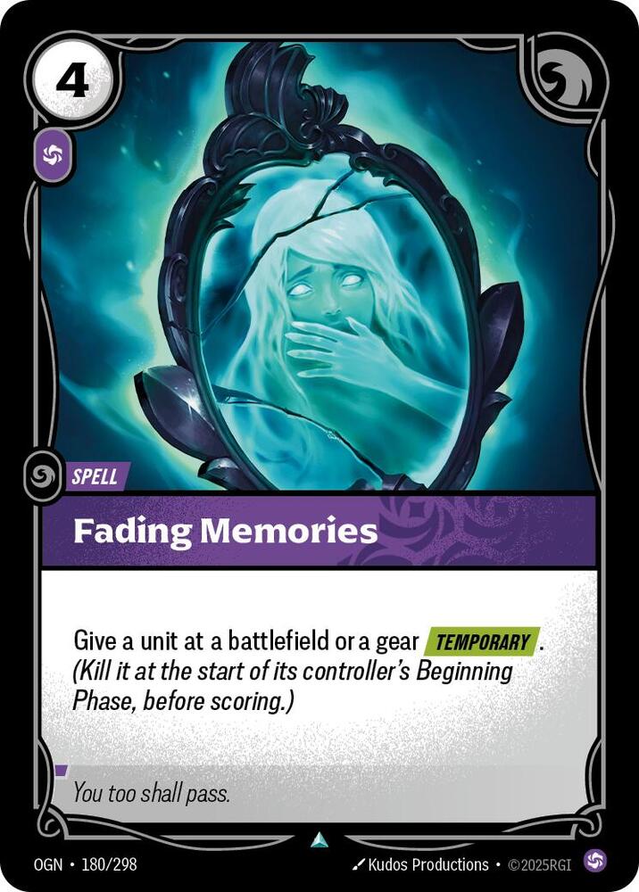 Fading Memories card image