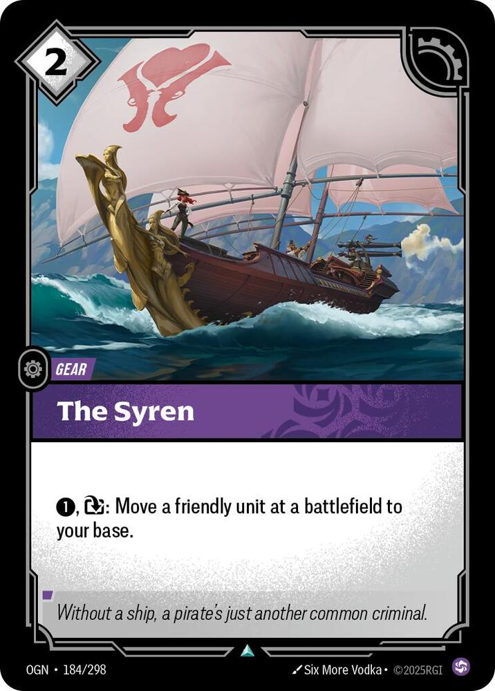 The Syren card image