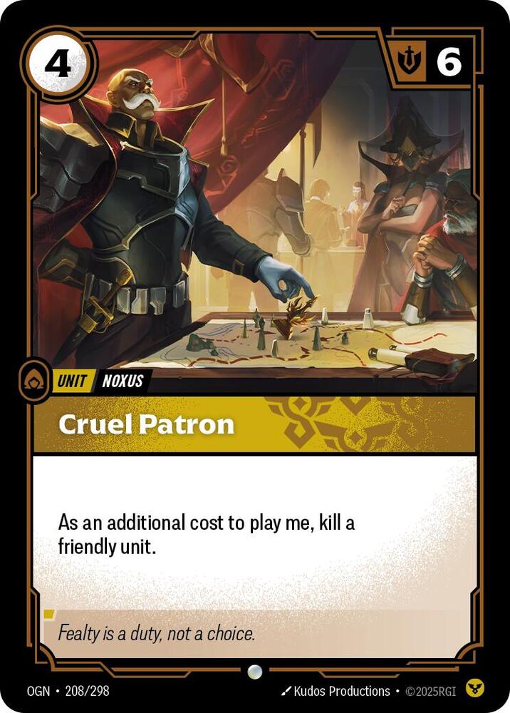 Cruel Patron card image