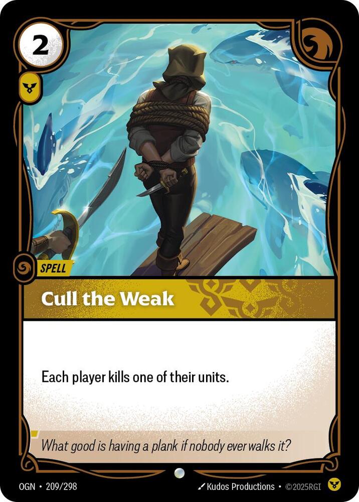 Cull the Weak card image