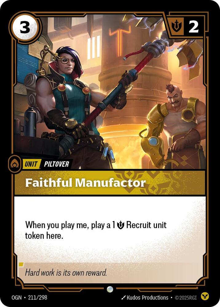 Faithful Manufactor card image