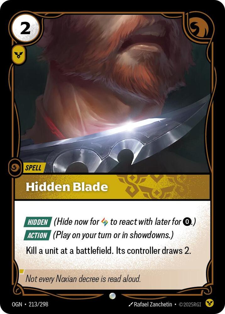 Hidden Blade card image