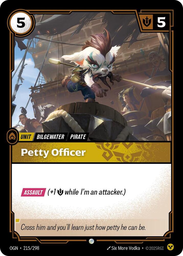 Petty Officer card image