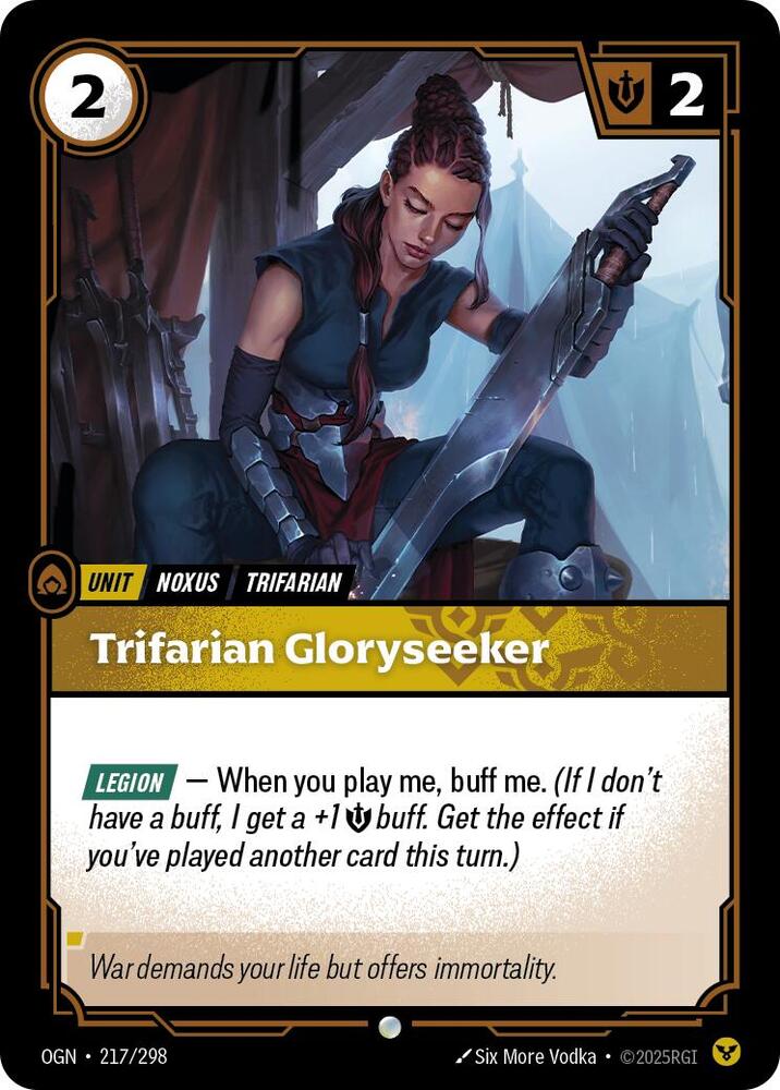 Trifarian Gloryseeker card image