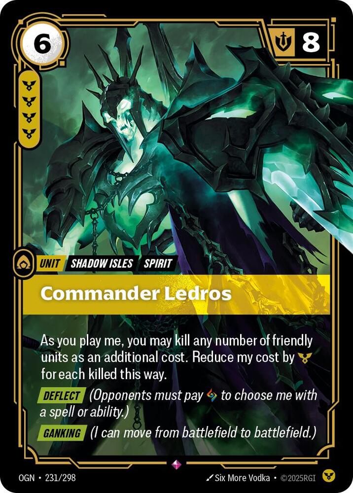 Commander Ledros card image