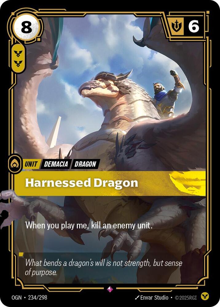 Harnessed Dragon card image