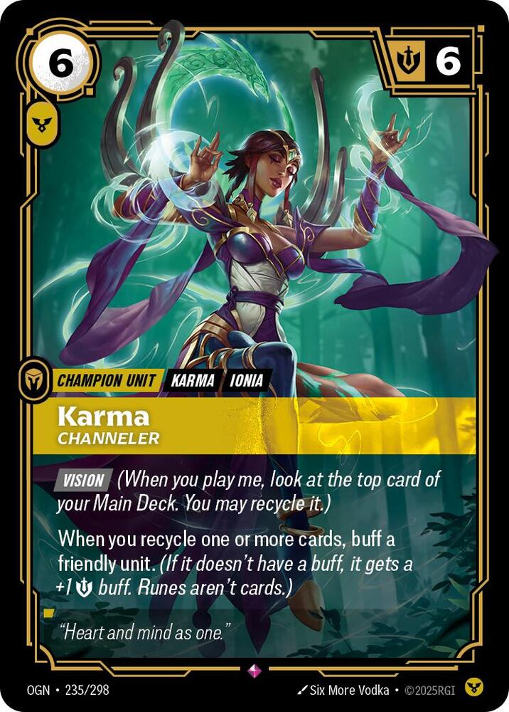 Karma, Channeler card image