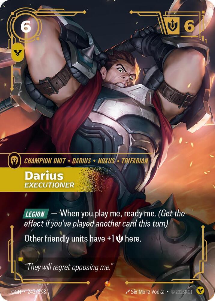 Darius, Executioner card image
