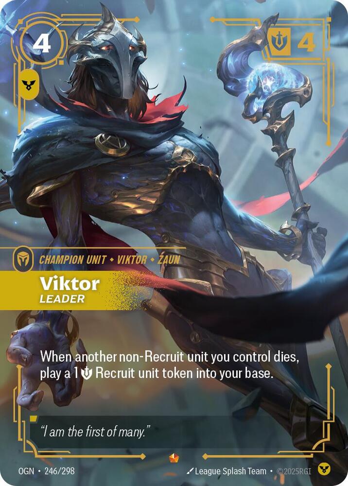 Viktor, Leader card image